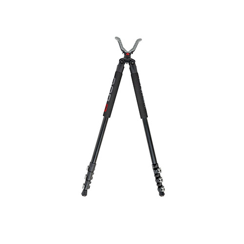 The BOG Adrenaline Switcheroo Bipod offers unmatched portability, versatility, and stability with lever leg locks, metal foot spikes, and a quick-change Switcheroo® system.