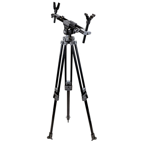 BOG FieldPod offers lightweight portability, stability, and versatility for all hunting positions, ensuring comfort during long waits for the perfect shot.