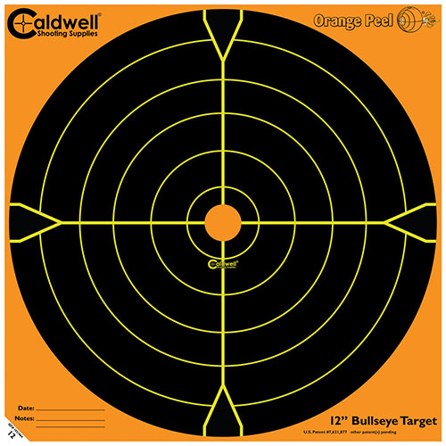 Caldwell Orange Peel® Targets let you see hits clearly with dual-color flake-off technology, ensuring instant feedback on your shots, even at long distances.