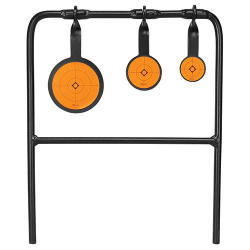 Caldwell Swinging Target offers instant feedback with audible hits, enhancing your shooting experience and bringing fun and fast action to the range.