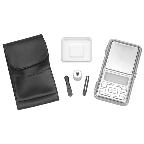 Frankford Arsenal DS-750 Digital Reloading Scale offers extreme accuracy for measuring powder, bullets, and cases, with simple controls and included accessories.