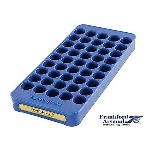 Frankford Arsenal Perfect Fit Reloading Tray #4s ensures a precise fit for calibers with a 0.44