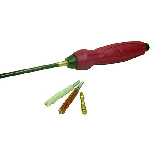 Tipton's Deluxe 1-Piece Carbon Fiber Cleaning Rod 17 Cal offers scratch-free cleaning, ergonomic design, and flexibility, perfect for rifles and shotguns.