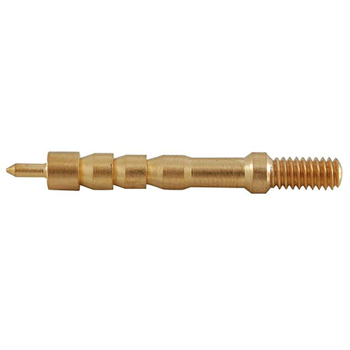 Tipton Solid Brass Jags ensure a tight fit for effective cleaning, featuring a pointed tip for centered patches and durable 8-32 or 5-40 threads.