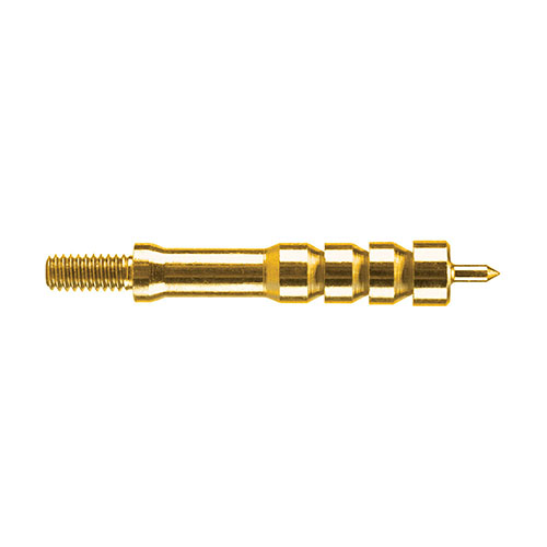 Tipton Solid Brass Jags ensure a tight fit for effective cleaning, with a pointed tip for centered patches and durable 8-32 threads for reliable use.