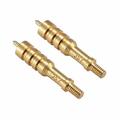 Tipton Solid Brass Jags offer a precise fit for effective cleaning, featuring a pointed tip for centered patches and durable brass construction for .375 caliber.