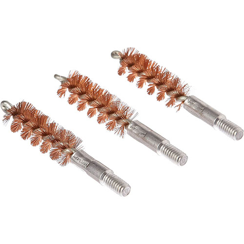 Tipton Handgun Bronze Bore Brushes are essential for effective firearm cleaning, featuring durable bronze bristles for 38/9mm calibers in a convenient 3-pack.