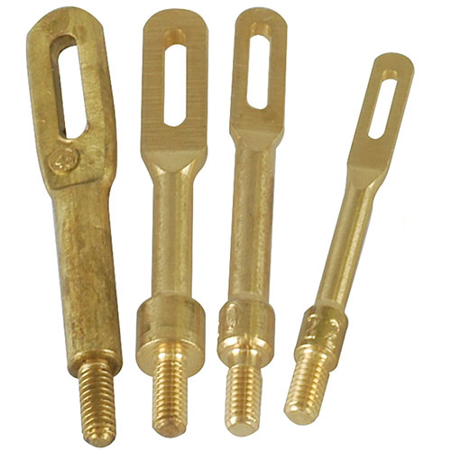 Tipton Solid Brass Slotted Tips offer four caliber-specific options for effective cleaning without damaging your bore, lasting longer than synthetic tips.