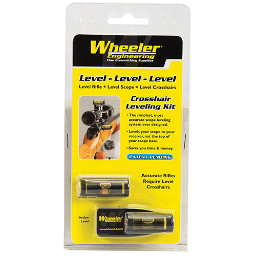 Wheeler Level-Level-Level ensures precise scope alignment to your receiver, enhancing accuracy and reliability for all bolt-action rifles and more.