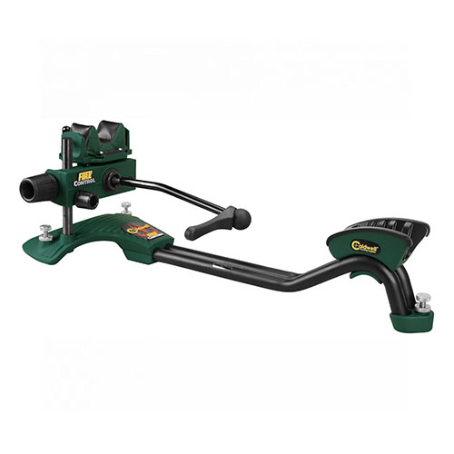 Caldwell Fire Control Front Rest offers maximum stability, quick setup, and transport convenience with a durable one-piece design and sturdy cast aluminum base.