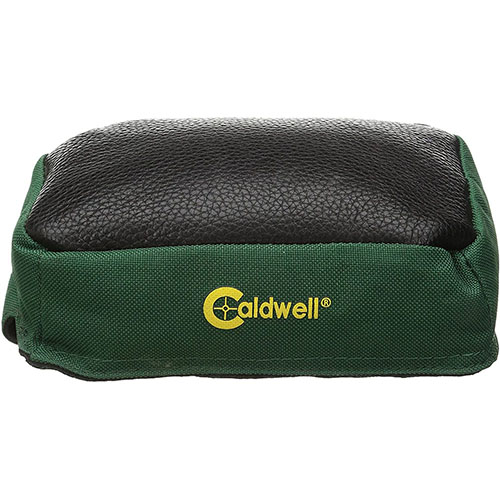 Caldwell Bench Accessory Bag No. 3 offers a secure, shape-retaining design with quick hook and loop tabs for easy installation, compatible with most front rests.