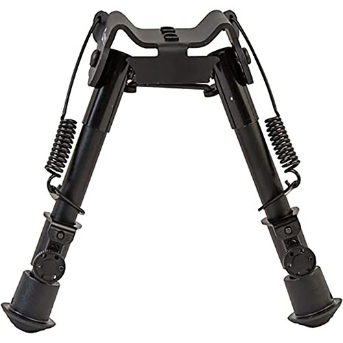 Caldwell M-LOK/KEYMOD XLA Bipod offers a lightweight, sturdy design with quick-deployment legs and rubber feet for enhanced stability in any shooting situation.