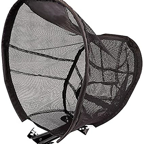 Caldwell Brass Trap efficiently collects brass at the range, easily assembles for bench use or mounts on a tripod, perfect for both rifles and pistols.