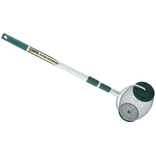 Caldwell Brass Retriever saves time and effort at the range, easily picking up rifle and pistol brass on any surface, collapsible for easy transport.