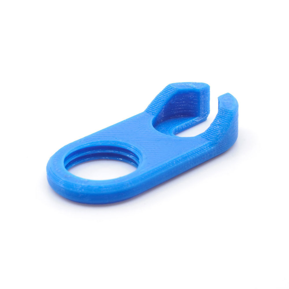 ARMANOV Dillon Primer Rod Holder in blue is tool-free to install, fits multiple Dillon models, and accommodates weighted follower rods for enhanced reloading efficiency.