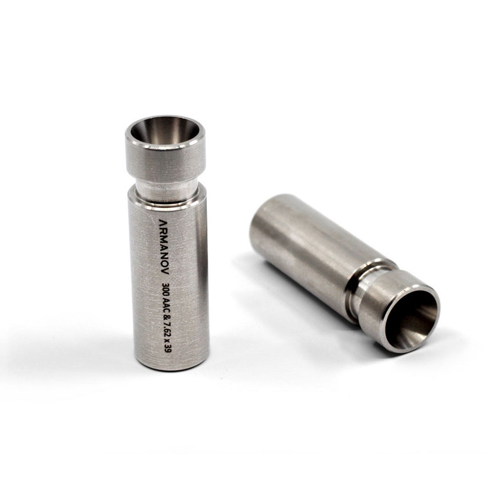 ARMANOV Powder Funnel for Dillon enhances your reloading efficiency, fits all Dillon measures, and allows quick swaps between 300 AAC and 223 Remington.