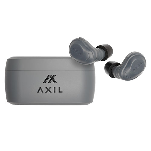 AXIL XCOR EarPro offers 29 dB SNR hearing protection, Hear Control for situational awareness, USB-C charging, and a water-resistant design for shooting enthusiasts.