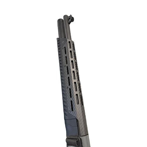 Upgrade your Beretta A300/1301 with the CHISEL MACHINING Handguard and Mod 1 Aluminum Top Cover for enhanced durability, improved grip, and lightweight performance.