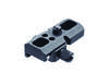 Adapter pro Harris bipod od ERATAC zajišťuje stabilní uchycení na Picatinny rail díky extra dlouhému tělu, ideální pro vaši zbraň.