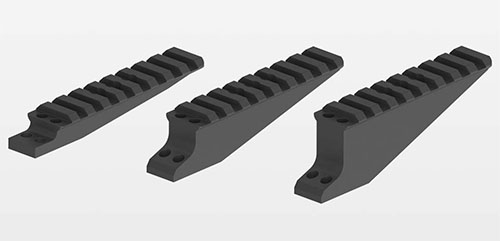 ERATAC Picatinny Adapters offer CNC-machined aluminum construction, Mil-Spec finish for durability, and customizable heights for perfect optic alignment.