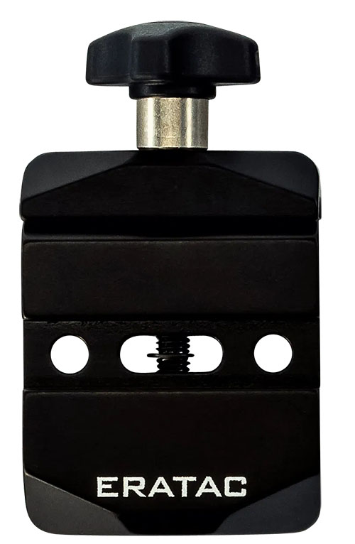 ERATAC ARCA Slider offers universal compatibility and a duty-grade finish, enabling rapid attachment of accessories for demanding shooters in high-intensity operations.