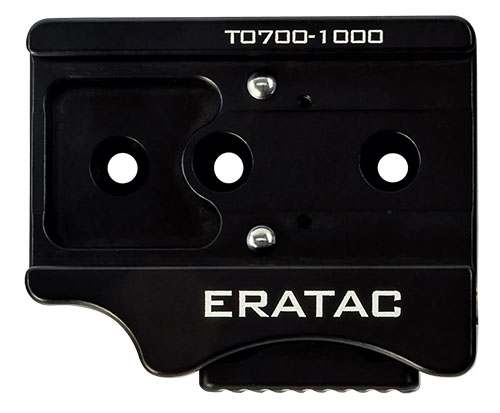 ERATAC Ball-Locking Slider offers zero-play recoil resistance and quick one-handed release, ensuring a secure and efficient setup on your ARCA rail.