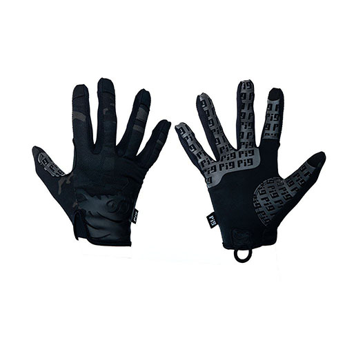 PIG FDT Delta Utility Gloves offer a snug fit, single layer design for enhanced grip, touchscreen compatibility, and elastic comfort for shooters and craftsmen.
