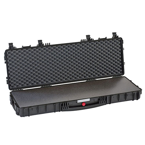 Ultimate protection for your firearms with corrosion-proof hinges, locking latches, water resistance, and customizable foam inlay for secure storage.