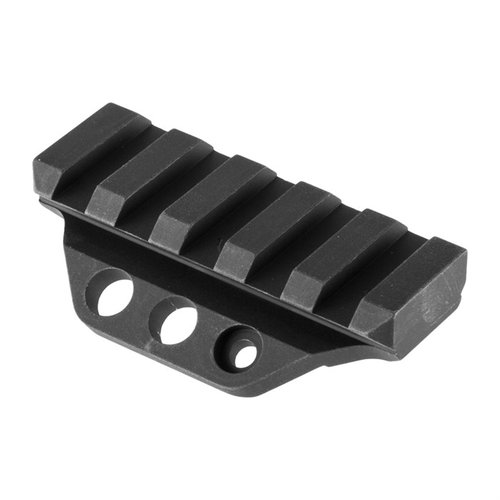 ELCAN Auxiliary Picatinny Rail Mount Kit allows easy attachment of a micro red-dot optic to your AR-15, enhancing close-range engagement with five mounting spaces.