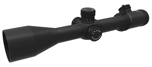 Falke 5-30x56 MilDot Scope offers precise shots up to 1,000 m, superior light transmission, illuminated reticle, and robust adjustment turrets for optimal performance.