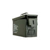 The NATO Size 2 Ammo Can offers durable tinplate steel construction, airtight seal, secure latch, and foldable handle for easy transport and reliable storage.