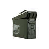 Secure your gear with the NATO Size 1 Ammo Can from German Tactical Systems, featuring a rubber gasket, heavy-duty latch, and foldable handle for easy transport.
