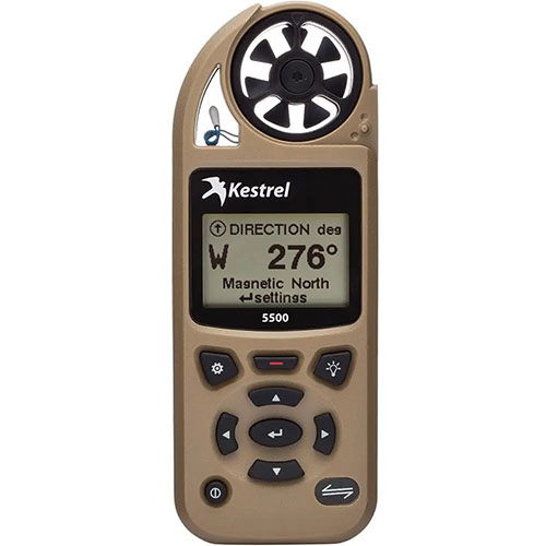 Kestrel 5500 Weather Meter offers precision measurements, rugged durability, advanced display, and smartphone connectivity—perfect for outdoor activities and shooting.