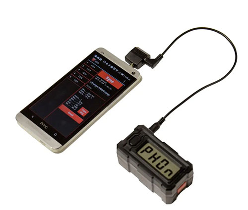 MagnetoSpeed XFR Adapter lets you transfer shot strings from Sporter or V3 displays to iOS devices for easy saving, editing, and emailing of data.