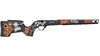 MDT CRBN Kit combines lightweight carbon fiber with a stable magnesium chassis, offering precision, comfort, and adaptable mounting options for any shooting scenario.