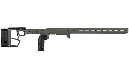 ACC Premier GEN2 Chassis offers rock-solid stability, adjustable ergonomics, easy installation, and compatibility with MDT's weight system for competitive edge.