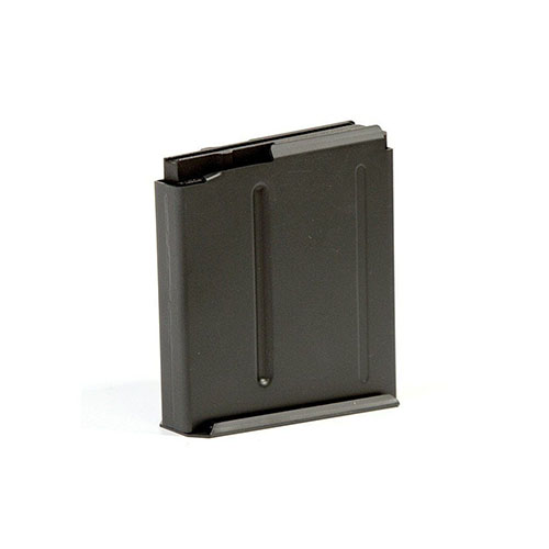 MDT Metal Magazine for Long Action, compatible with 30-06 and .300WM, holds 5 rounds, perfect for magnum calibers, max length 3.615 inches.