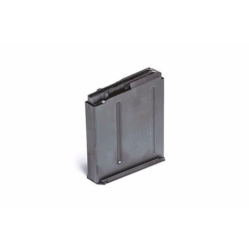 MDT Metal Magazine for Long Action 300 Win Mag offers reliable feeding with a 5-round capacity, designed for chassises requiring CIP / 3.85