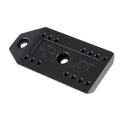 MDT M-LOK ARCA Rail offers a Mil-spec hard-anodized finish, flat or angled profiles for versatile attachment to M-LOK surfaces, ideal for your MDT Chassis rifle.