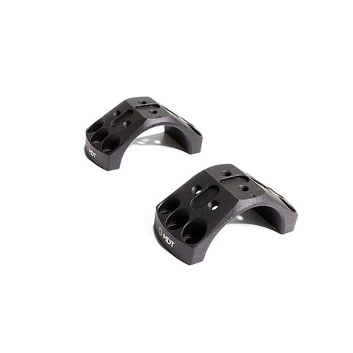 MDT Accessory Ring Caps enable easy attachment of rails and RDS plates to your scope mount, compatible with MDT One-Piece and Elite Scope Rings.