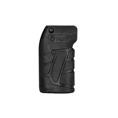 MDT Vertical Grip Elite offers unmatched adjustability for AR-15 grip interface, compatible with various chassis rifles and AR10/15 models for enhanced control.