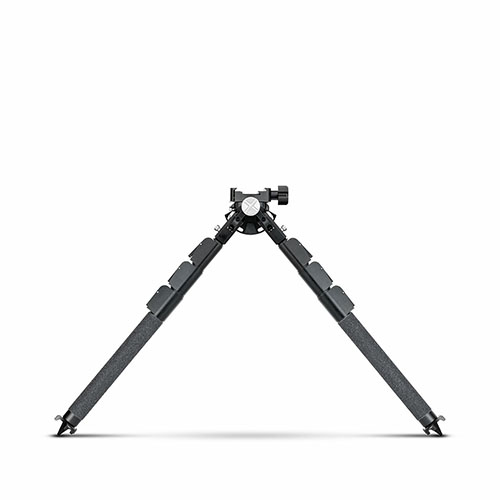 MDT CKYE-POD Gen2 Bipod offers single-handed height adjustment, 170° cant, 360° pan, spiked feet for traction, and durable aluminum construction for ultimate stability.