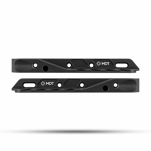 MDT Baker Wings enhance stability and control while shooting, offering a flat contact surface on bags and compatibility with M-LOK chassis for improved performance.