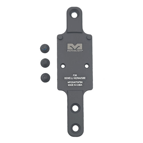 MPO PRO-F, RED & RMR SHOTGUN PLATE provides enhanced accuracy and quick target acquisition for Benelli M2/M4/SBE, ensuring optimal performance in any situation.