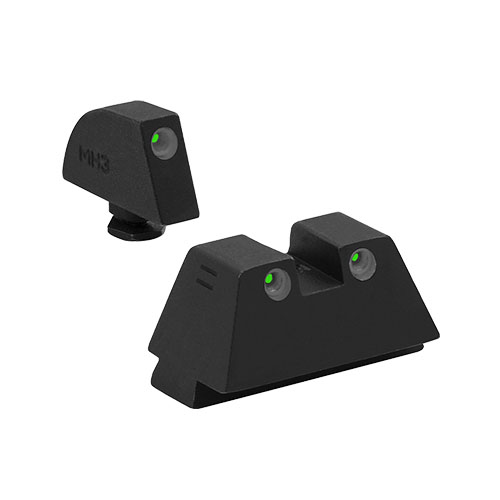 MEPRO TRU-DOT sights offer enhanced visibility and accuracy in low light conditions, designed for SIG STD FRAME, FN (509/510), and IWI Masada firearms.