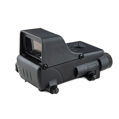 MEPRO RDS offers a durable aluminum design, 2.0 MOA red dot, 4 brightness settings, auto shut-off, and compatibility with NVGs and magnifying scopes.