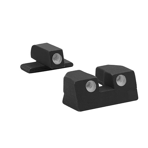 MEPRO Tru Dot FIXED SIGHTS enhance aiming in low light with 85% increased hit efficiency, featuring a seamless day/night transition and easy installation.