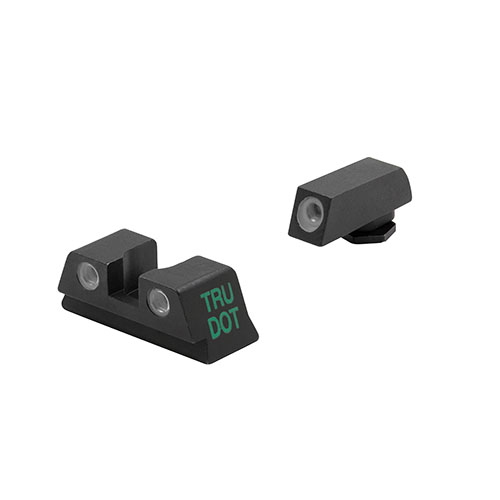 Upgrade your Glock 42, 43, 43X, or 48 with MEPROLIGHT Tru-Dot® night sights for improved accuracy in all light conditions and enhanced hit probability.