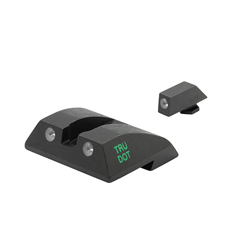 Upgrade your aim with MEPROLIGHT Tru-Dot night sights for S&W Sigma, enhancing hit probability by over 85% in all lighting conditions.