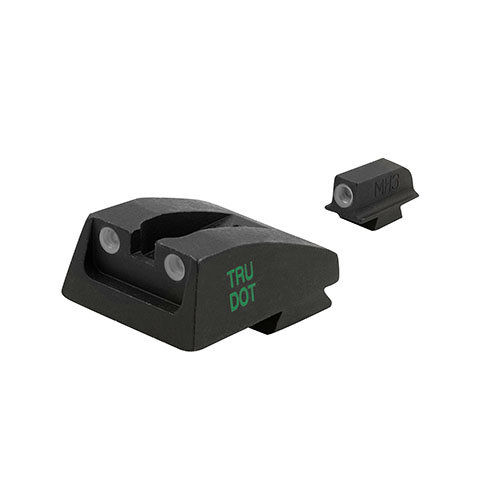 Upgrade your aiming with MEPROLIGHT® Tru-Dot® sights, featuring self-illuminated tritium dots for enhanced target acquisition in any light condition.